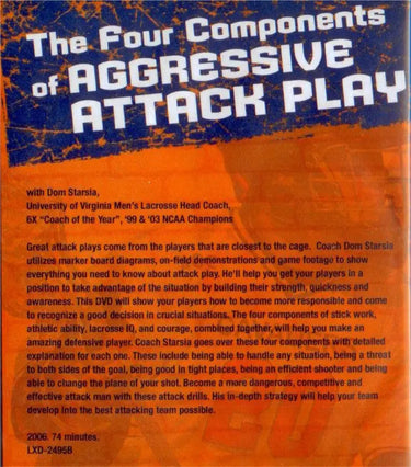 (Rental)-The Four Components of Aggressive Attack Play Dominic Starsia